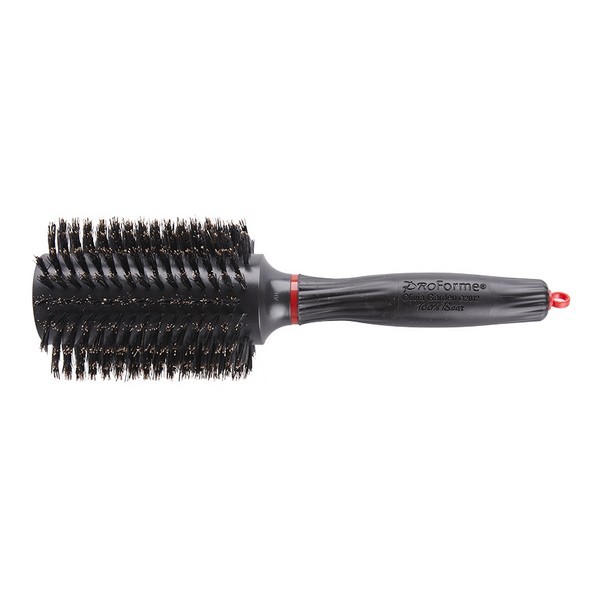 Olivia Garden Pro Forme - Брашинг для укладки волос с натуральной щетиной, 40 мм