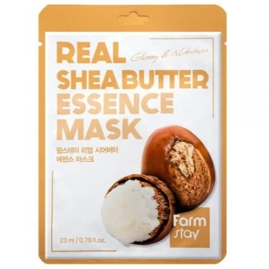 Тканевая маска для лица с маслом ши, 23 мл