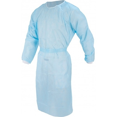 Халат с рукавами на резинке, 5 шт/уп