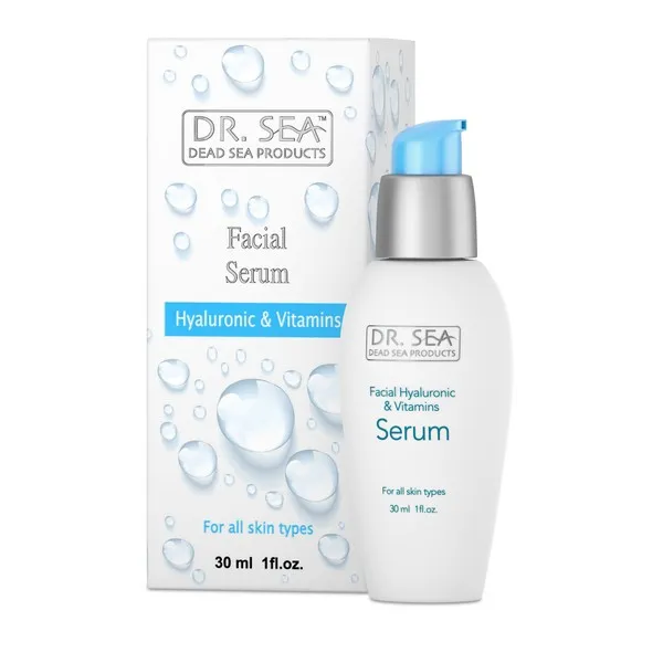 Сыворотка для лица с гиалуроновой кислотой и витаминами, 30 мл