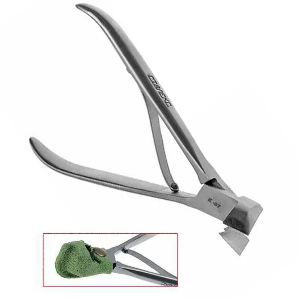 Кусачки профессиональные для кожи/ EXPERT К-07