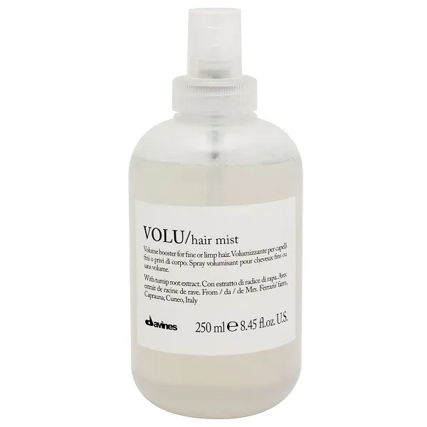Davines Volu Hair Mist - Несмываемый спрей для придания объема волосам, 250 мл